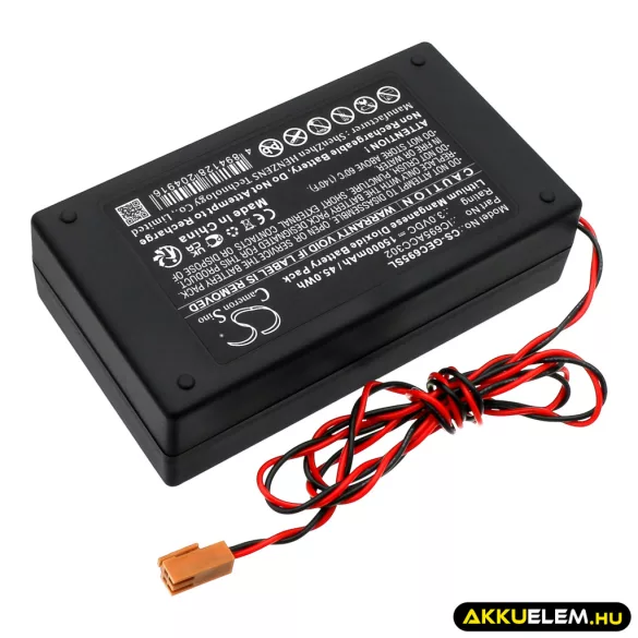 Utángyártott GE Fanuc PLC Li-MnO2 elem 3V 15000mAh IC695ACC302-AB, OSA424 - CameronSino