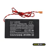 Utángyártott GE Fanuc PLC Li-MnO2 elem 3V 15000mAh IC695ACC302-AB, OSA424 - CameronSino