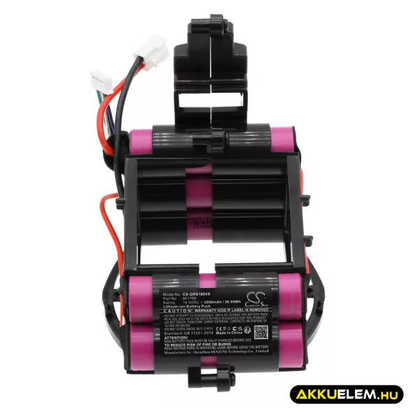 Utángyártott Gorenje porszívó Li-ion akkumulátor 18V 2000mAh 861789 - CameronSino