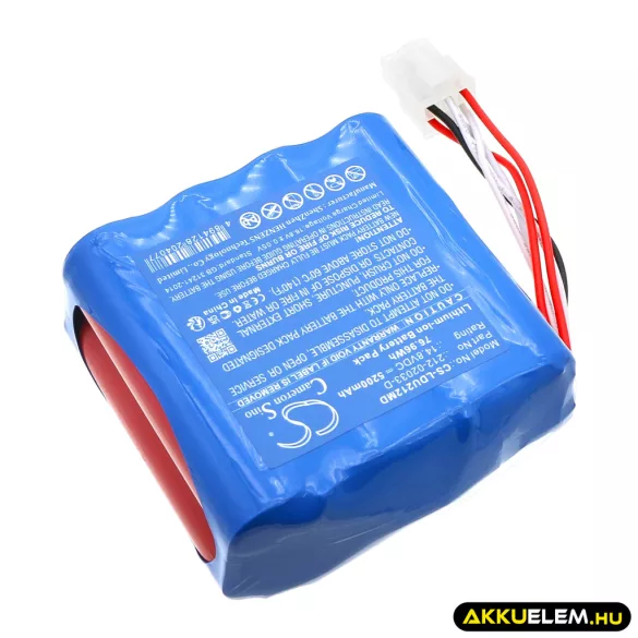 Utángyártott Laerdal Orvosi Li-ion akkumulátor 14.8V 5200mAh 212-02033-D, 212-12550 - CameronSino