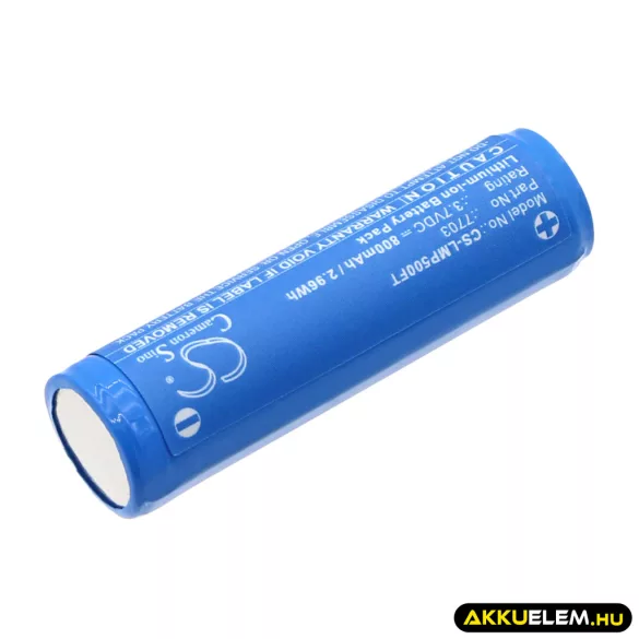 Utángyártott Ledlenser Zseblámpa Li-ion akkumulátor 3.7V 800mAh 7703 - CameronSino