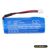 Utángyártott NextCentury Automata WC-öblítő Li-MnO2 elem 3V 2500mAh CR18505 - CameronSino