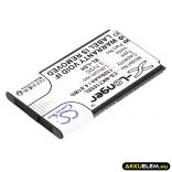 Utángyártott Nokia mobil Li-ion akkumulátor 3.7V 1300mAh BL-L5H - CameronSino