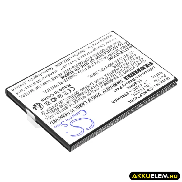 Utángyártott Newland Fizetési terminál Li-ion akkumulátor 7.4V 2000mAh BL74V20L - CameronSino
