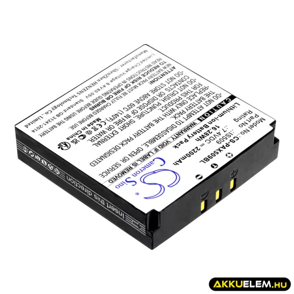 Utángyártott Pax Fizetési terminál Li-ion akkumulátor 7.4V 2200mAh IS509 - CameronSino
