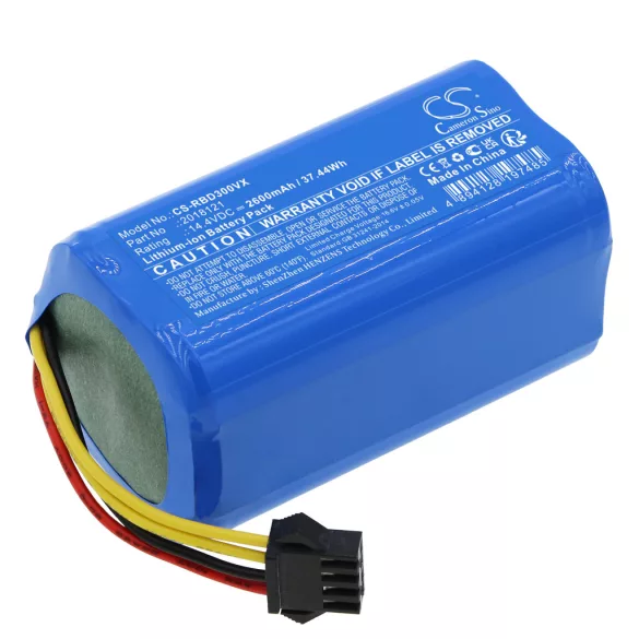 Utángyártott INSE porszívó Li-ion akkumulátor 14.4V 2600mAh - CameronSino
