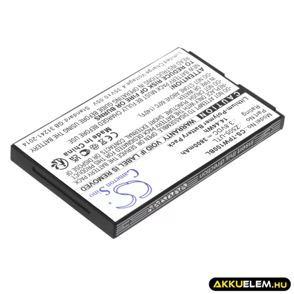 Utángyártott Topwise Fizetési terminál Li-Polymer akkumulátor 3.8V 3800mAh Z505-UTL - CameronSino