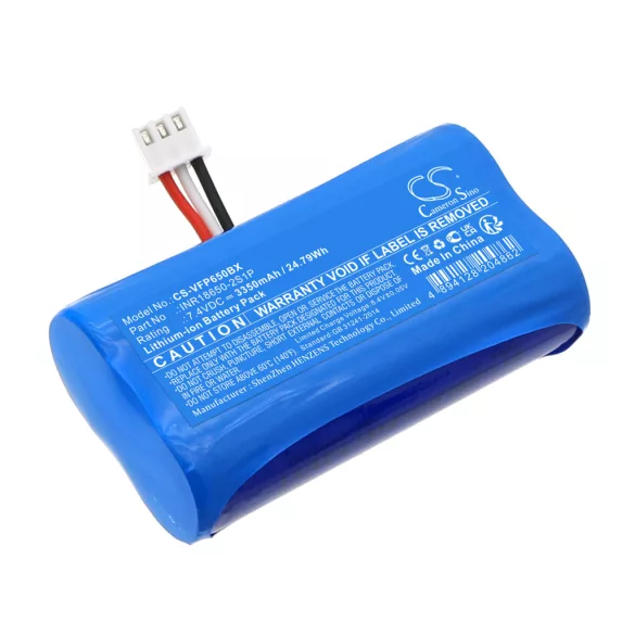 Utángyártott VeriFone Fizetési terminál Li-ion akkumulátor 7.4V 3350mAh INR18650-2S1P - CameronSino