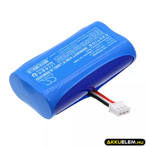 Utángyártott VeriFone Fizetési terminál Li-ion akkumulátor 7.4V 3350mAh INR18650-2S1P - CameronSino
