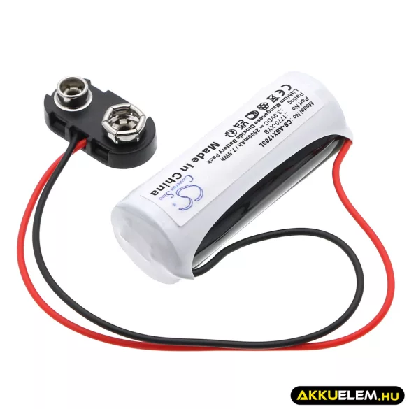 Utángyártott Allen Bradley PLC Li-MnO2 elem 3V 2500mAh 1770-XYB, 1785-L30B - CameronSino