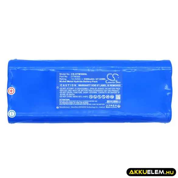 Utángyártott Digitrak egyéb Ni-MH akkumulátor 14.4V 3300mAh DTM300 - CameronSino