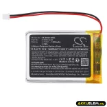 Utángyártott Divoom hangszóró Li-Polymer akkumulátor 3.7V 1000mAh AHB603448 - CameronSino