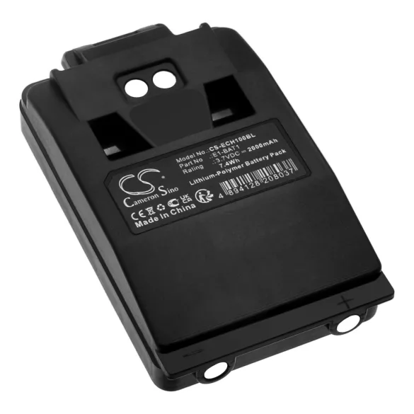 Utángyártott ELCA Daru távirányító Li-Polymer akkumulátor 3.7V 2000mAh E1-BAT1 FEKETE - CameronSino