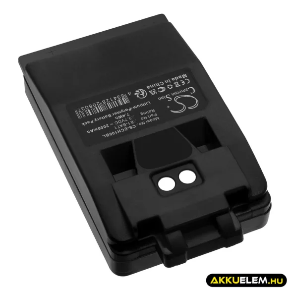 Utángyártott ELCA Daru távirányító Li-Polymer akkumulátor 3.7V 2000mAh E1-BAT1 FEKETE - CameronSino