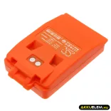 Utángyártott ELCA Daru távirányító Li-Polymer akkumulátor 3.7V 2000mAh E1-BAT1 NARANCS - CameronSino