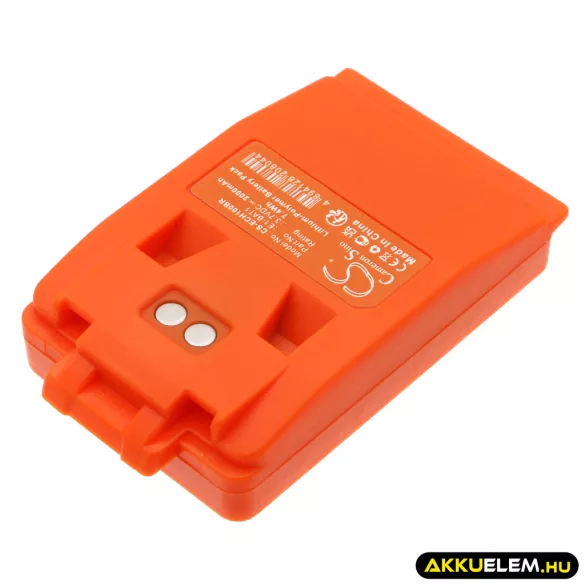 Utángyártott ELCA Daru távirányító Li-Polymer akkumulátor 3.7V 2000mAh E1-BAT1 NARANCS - CameronSino