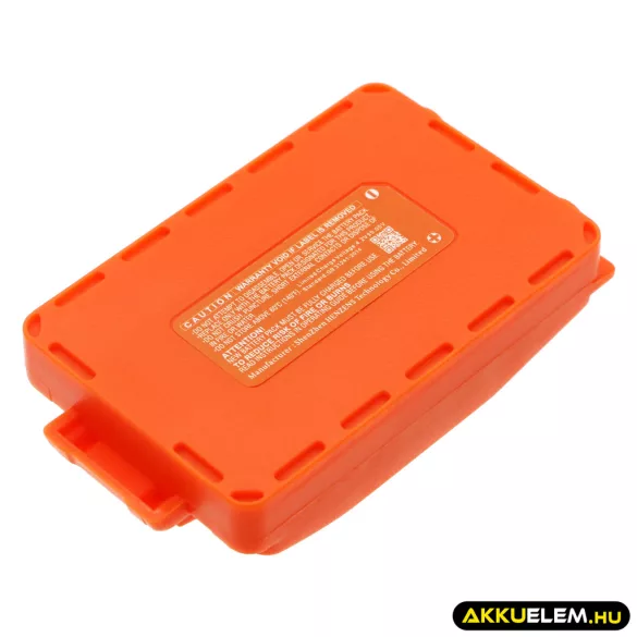 Utángyártott ELCA Daru távirányító Li-Polymer akkumulátor 3.7V 2000mAh E1-BAT1 NARANCS - CameronSino