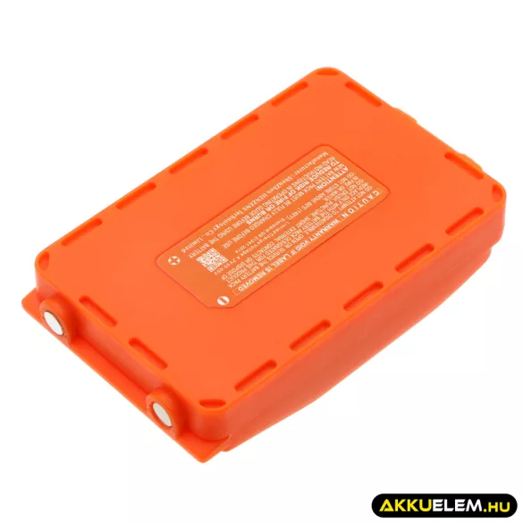 Utángyártott ELCA Daru távirányító Li-Polymer akkumulátor 3.7V 2000mAh E1-BAT1 NARANCS - CameronSino
