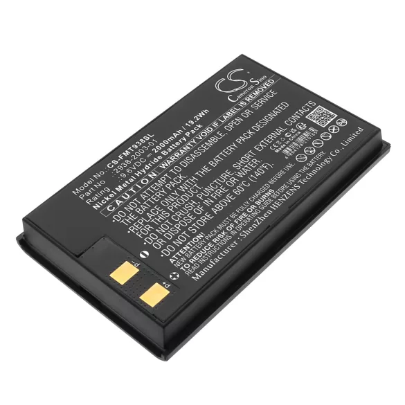 Utángyártott Fluke egyéb Ni-MH akkumulátor 9.6V 2000mAh 2938-2003-01, 2938-2003-02 - CameronSino