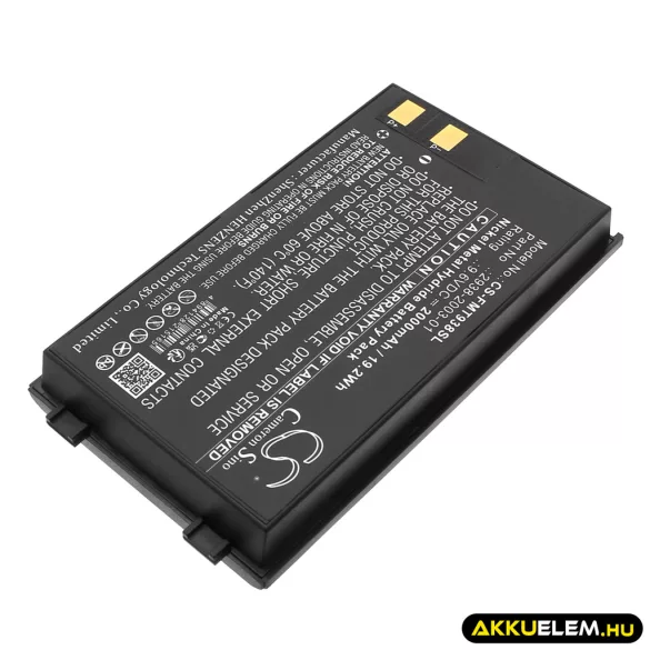 Utángyártott Fluke egyéb Ni-MH akkumulátor 9.6V 2000mAh 2938-2003-01, 2938-2003-02 - CameronSino