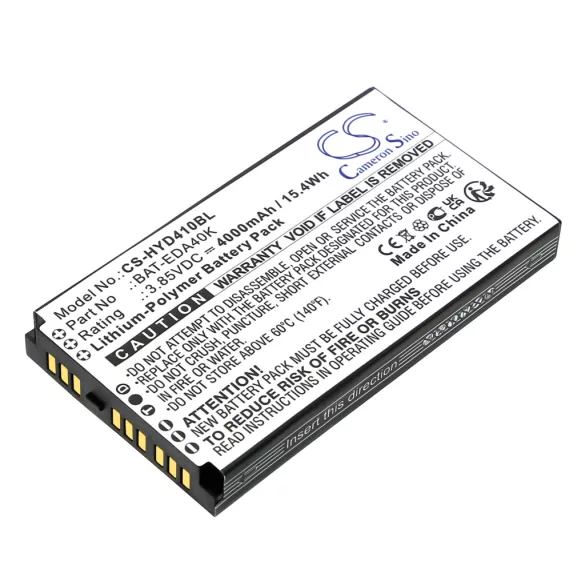 Utángyártott Honeywell Vonalkód szkenner Li-Polymer akkumulátor 3.85V 4000mAh BAT-EDA40K - CameronSino