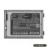 Utángyártott Honeywell Vonalkód szkenner Li-ion akkumulátor 3.87V 7600mAh CT4X-BTEC, 318-055-026 - CameronSino