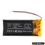 Utángyártott Jabra Vezeték nélküli fejhallgató Li-Polymer akkumulátor 3.7V 380mAh AHB300265 - CameronSino