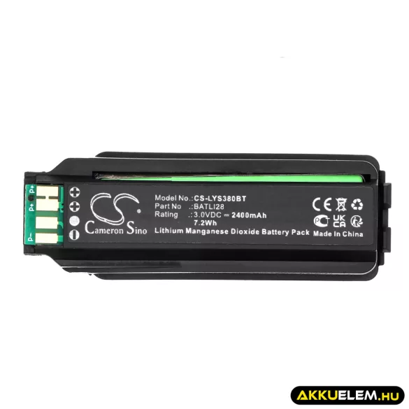 Utángyártott Daitem Riasztó rendszer Li-MnO2 elem 3V 2400mAh BATLI28, BATLI38 - CameronSino