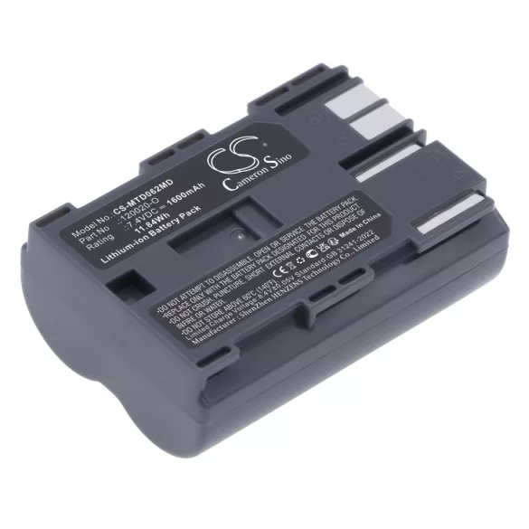 Utángyártott Mortara Orvosi Li-ion akkumulátor 7.4V 1600mAh 120020-O, 4800-018 - CameronSino