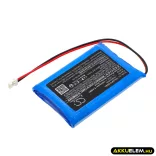 Utángyártott Opus Médialejátszó Li-Polymer akkumulátor 3.7V 1500mAh AHB83450 - CameronSino
