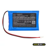 Utángyártott Opus Médialejátszó Li-Polymer akkumulátor 3.7V 1500mAh AHB83450 - CameronSino