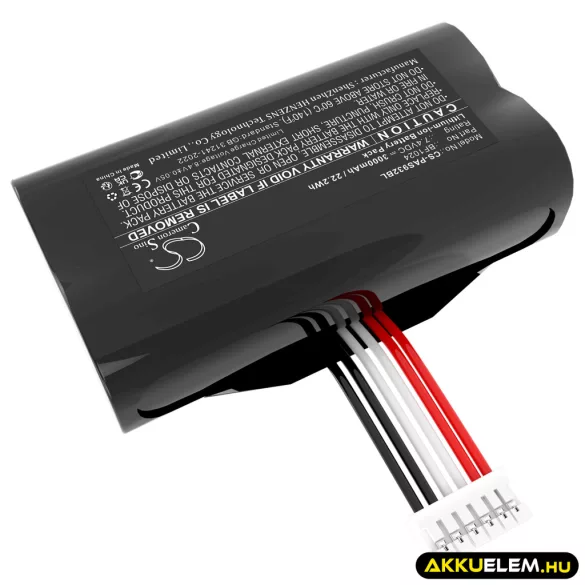 Utángyártott Pax Fizetési terminál Li-ion akkumulátor 7.4V 3000mAh BF1024 - CameronSino