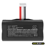 Utángyártott Pax Fizetési terminál Li-ion akkumulátor 7.4V 3000mAh BF1024 - CameronSino