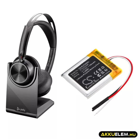 Utángyártott Technics Vezeték nélküli fejhallgató Li-Polymer akkumulátor 3.7V 700mAh FT523230P - CameronSino