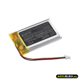 Utángyártott Sena Vezeték nélküli fejhallgató Li-Polymer akkumulátor 3.7V 800mAh AHB802540 - CameronSino