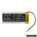 Utángyártott Sena Vezeték nélküli fejhallgató Li-Polymer akkumulátor 3.7V 700mAh XK701953 - CameronSino