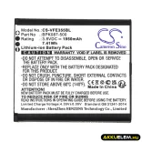 Utángyártott VeriFone Fizetési terminál Li-ion akkumulátor 3.8V 1950mAh BPK087-500, BPK087-500-01-A - CameronSino
