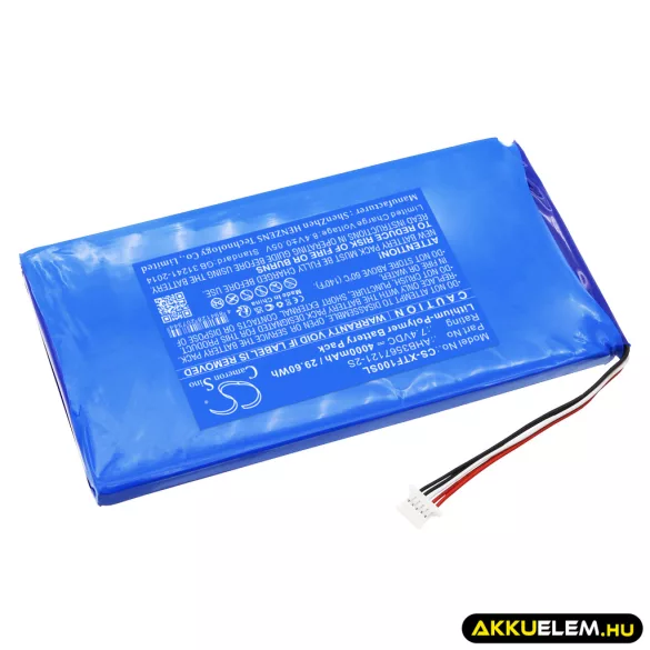 Utángyártott XTOOL diagnosztikai Li-Polymer akkumulátor 7.4V 4000mAh AHB3567121-2S - CameronSino