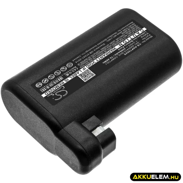 Utángyártott AEG porszívó Li-ion akkumulátor 7.2V 2000mAh OSBP72LI, S91-0400410-SU2 - CameronSino