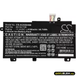 Utángyártott Asus laptop Li-ion akkumulátor 11.4V 4100mAh B31N1726, 0B200-02910000 - CameronSino