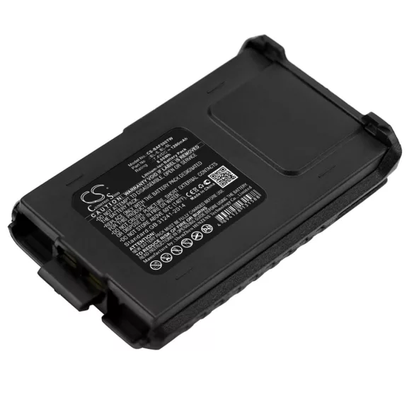 Utángyártott Baofeng adó-vevő rádió Li-ion akkumulátor 7.4V 1200mAh BL-5, BL-5L - CameronSino