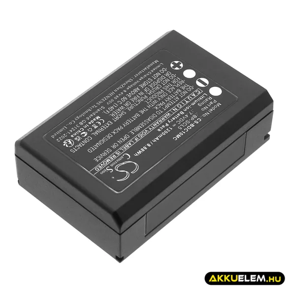 Utángyártott Leica Kamera Li-ion akkumulátor 7.4V 1200mAh 24003, BP-SCL5 - CameronSino