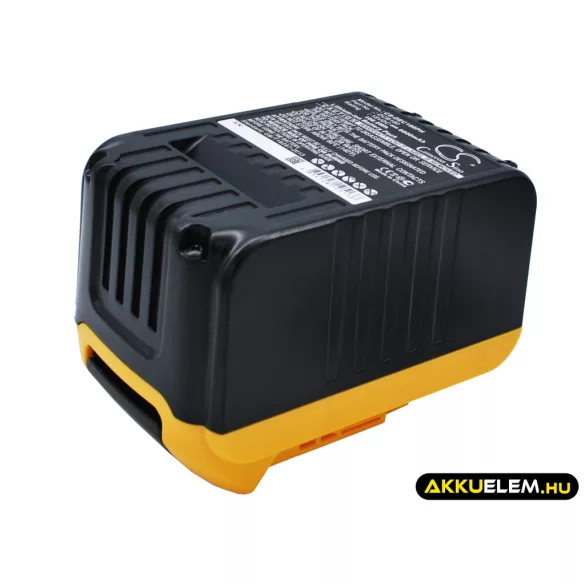 Utángyártott DeWalt szerszámgép Li-ion akkumulátor 18V 6000mAh DCB180, DCB181 - CameronSino