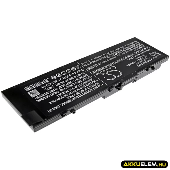 Utángyártott Dell laptop Li-ion akkumulátor 11.1V 7900mAh T05W1, 0FNY7 - CameronSino
