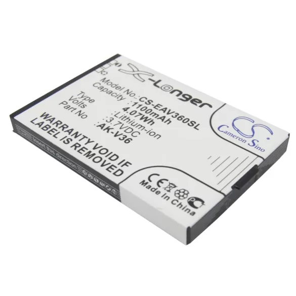 Utángyártott Emporia mobil Li-ion akkumulátor 3.7V 1100mAh AK-V36, AK-V35 - CameronSino