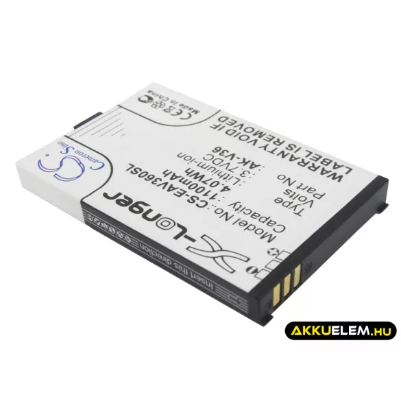 Utángyártott Emporia mobil Li-ion akkumulátor 3.7V 1100mAh AK-V36, AK-V35 - CameronSino