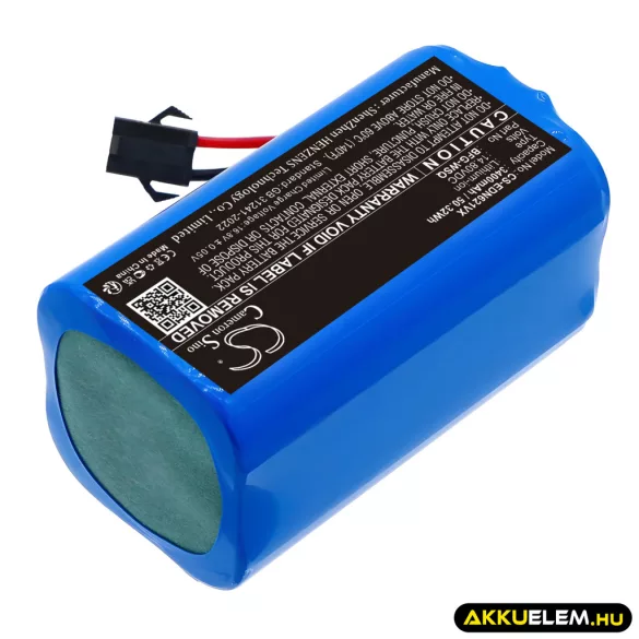 Utángyártott Kitfort porszívó Li-ion akkumulátor 14.8V 3400mAh - CameronSino
