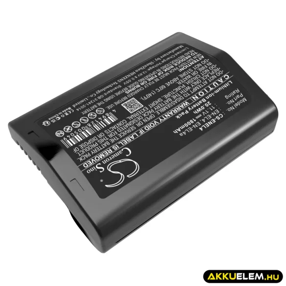 Utángyártott NiKon Kamera Li-ion akkumulátor 11.1V 1800mAh EN-EL4, EN-EL4a - CameronSino