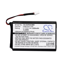   Utángyártott Eppendorf Orvosi Li-ion akkumulátor 3.7V 1200mAh 4986 602.009, 22462407 - CameronSino