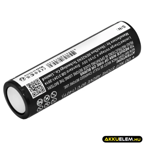 Utángyártott Streamlight Zseblámpa Li-ion akkumulátor 3.7V 2200mAh 68792 - CameronSino